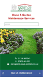 Mobile Screenshot of gardenmaintenancenottingham.com